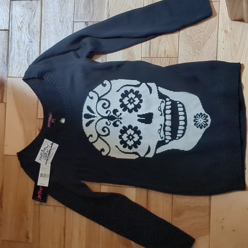 Slim fit long sweater or sweater dress